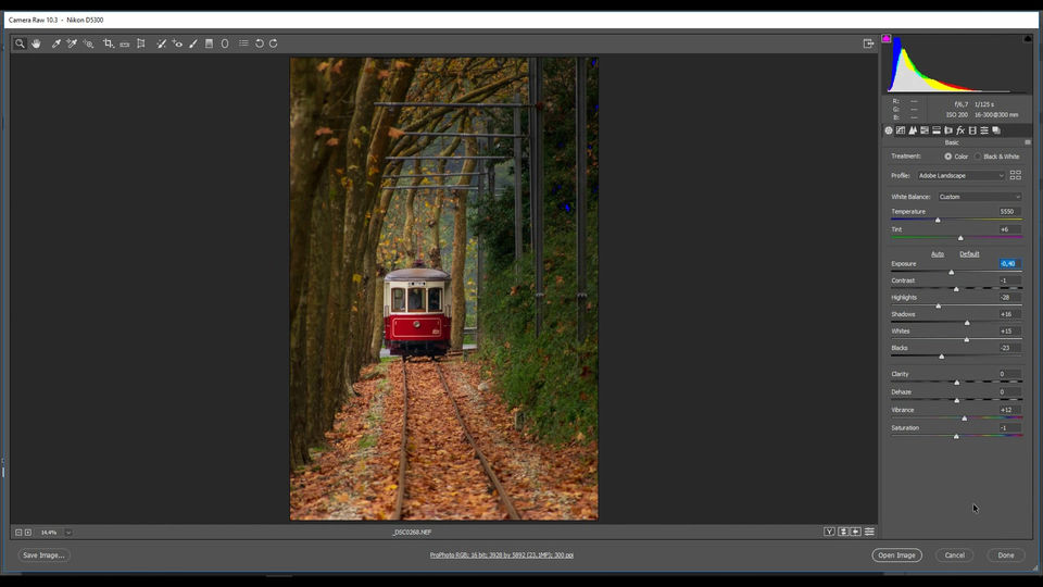 Demo- edição e ajustes - Cor